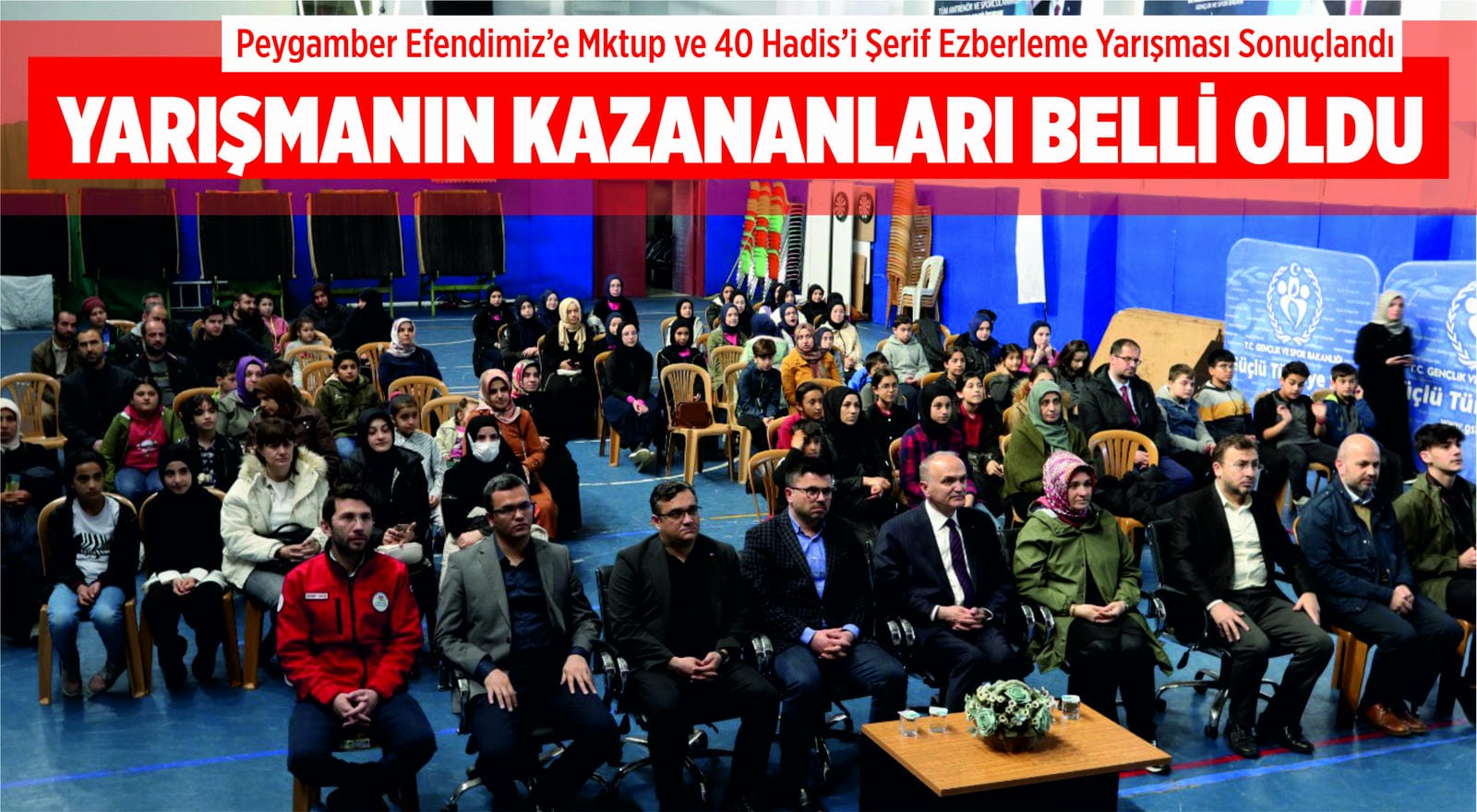 ÖDÜLLERİNİ BAŞKAN ÖZLÜ’DEN ALDILAR