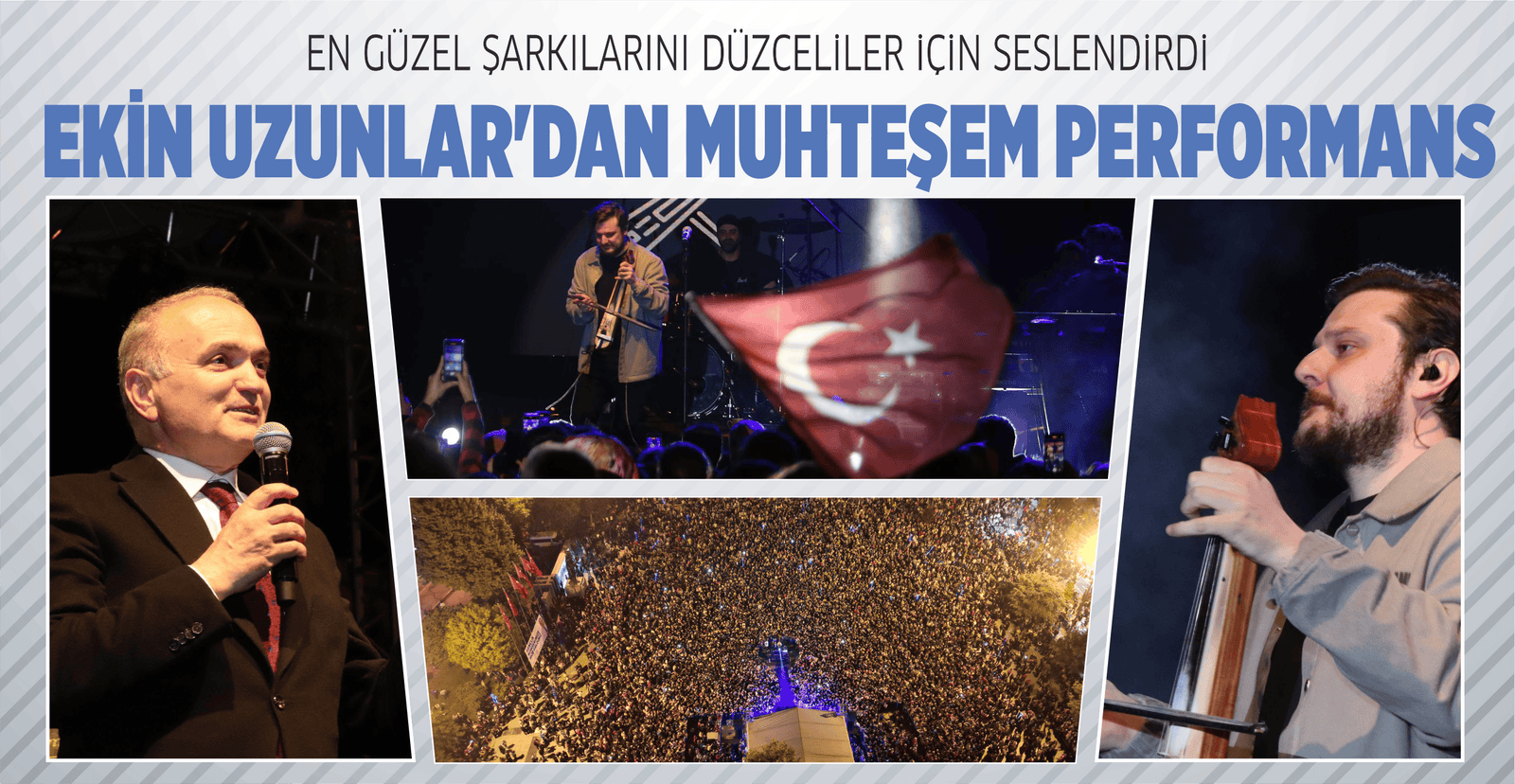 EKİN UZUNLAR’DAN MUHTEŞEM PERFORMANS