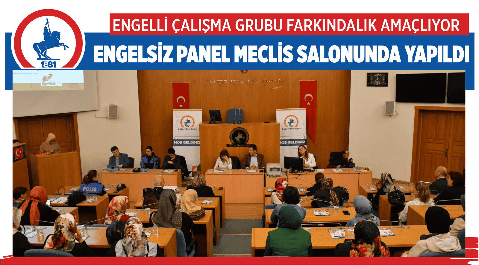 ENGELLİ ÇALIŞMA GRUBU FARKINDALIK AMAÇLIYOR