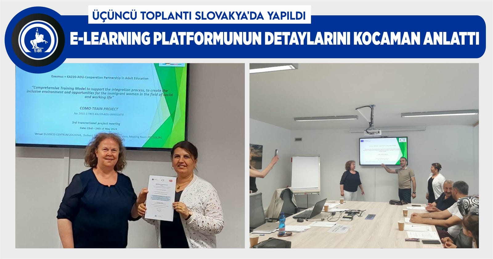 E-LEARNING PLATFORMUNUN DETAYLARINI KOCAMAN ANLATTI