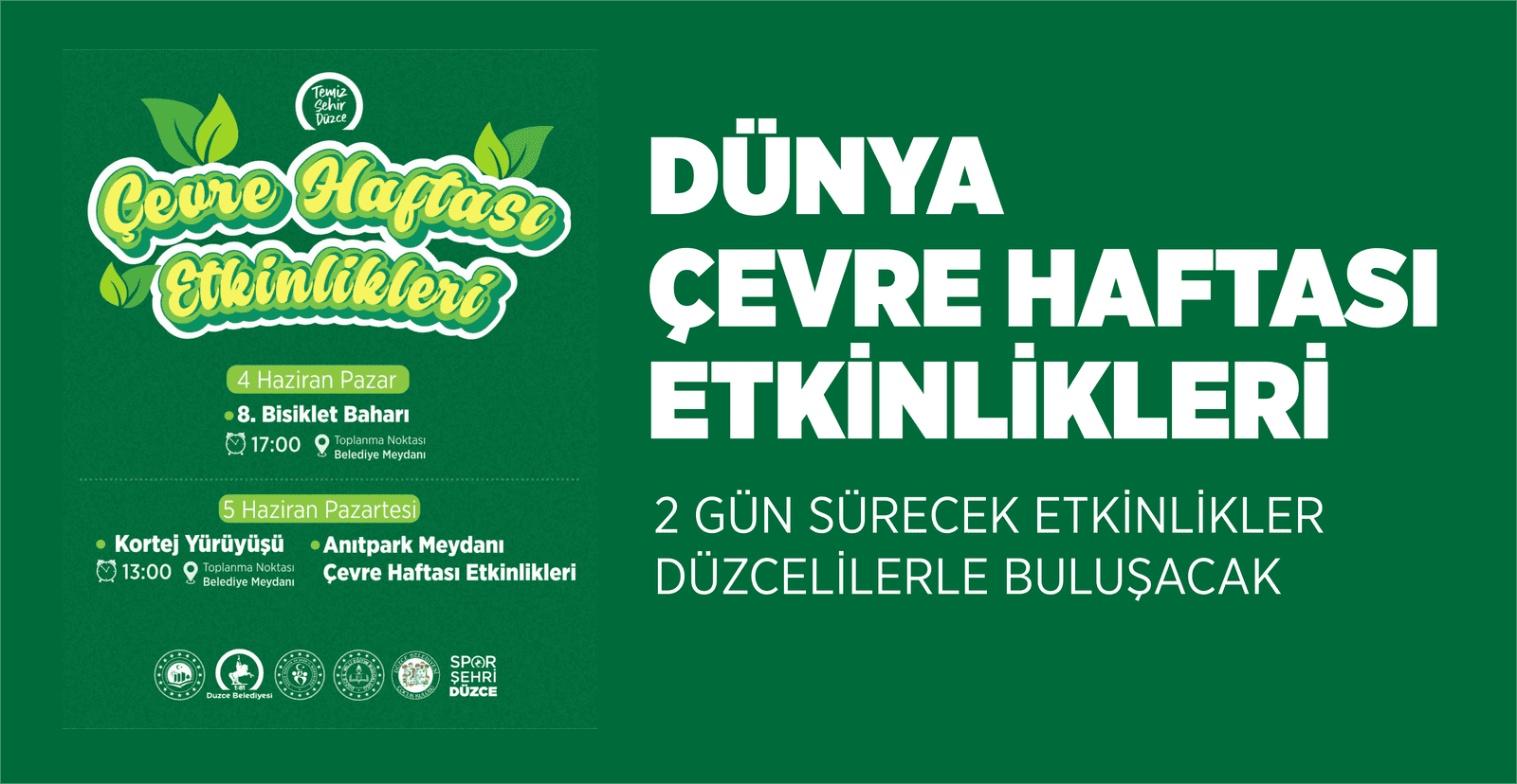 DÜNYA ÇEVRE HAFTASI ETKİNLİKLERİ