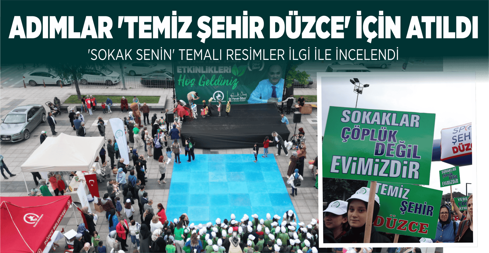 DÜZCE’DE DÜNYA ÇEVRE GÜNÜ YÜRÜYÜŞÜ GERÇEKLEŞTİRİLDİ