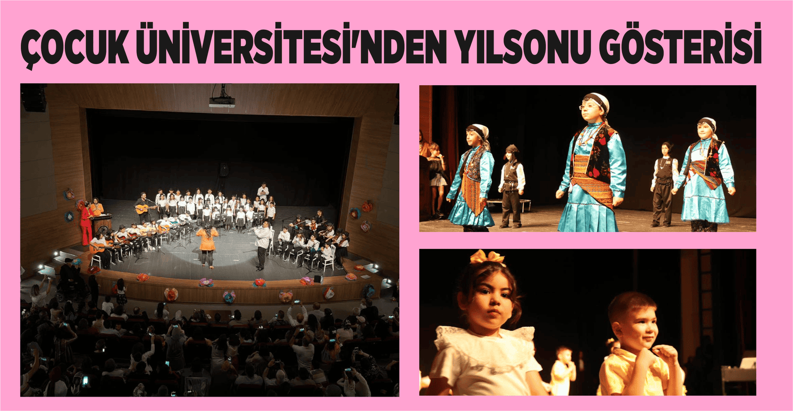 ÇOCUK ÜNİVERSİTESİ’NDENYILSONU GÖSTERİSİ
