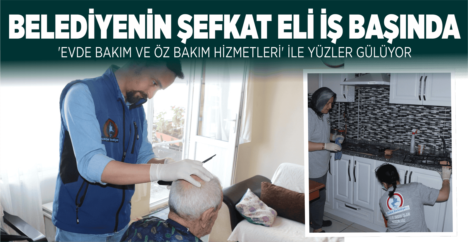 BELEDİYENİN ŞEFKAT ELİ İŞ BAŞINDA