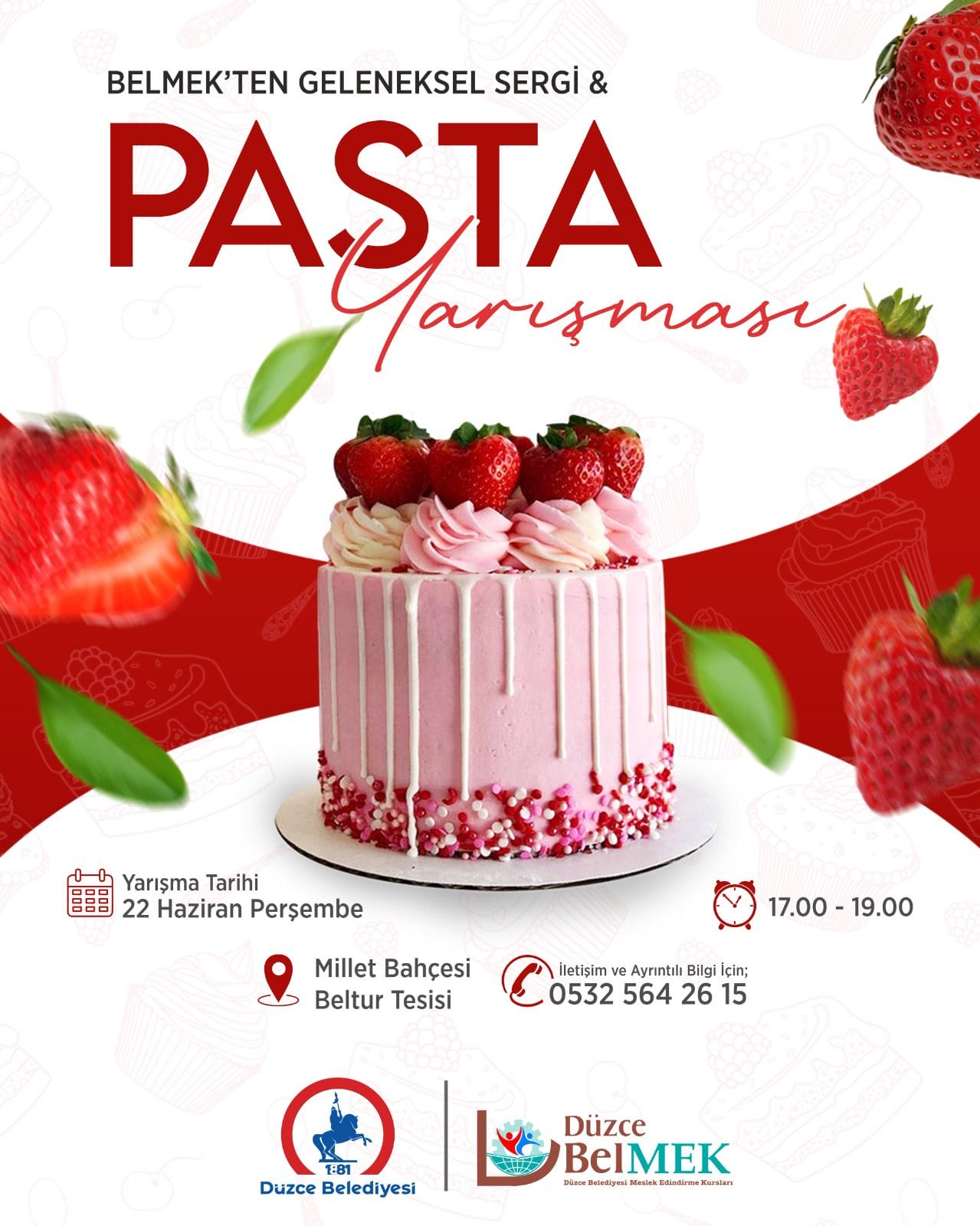 BELMEK’TEN GELENEKSEL SERGİ VE PASTA YARIŞMASI