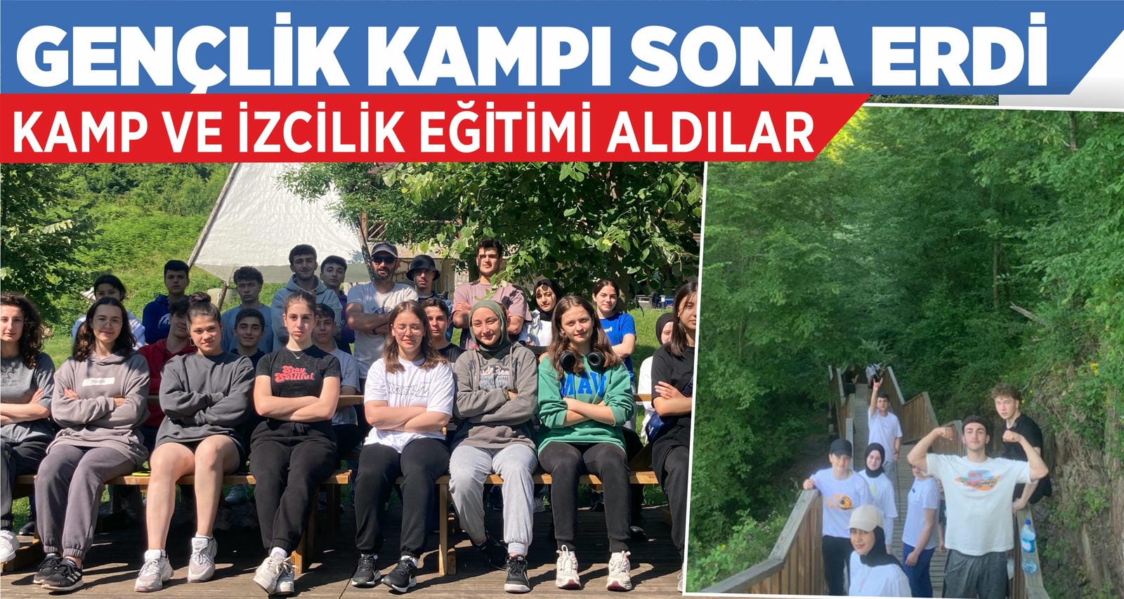 30 GENÇ DOĞA DA İKİ GÜN GEÇİRDİ