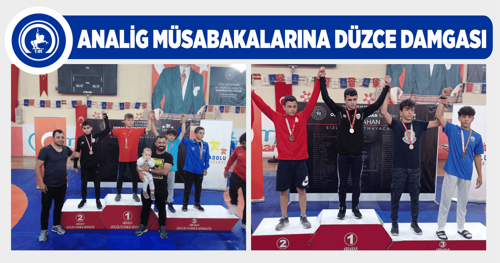 ANALİG MÜSABAKALARINA DÜZCE DAMGASI