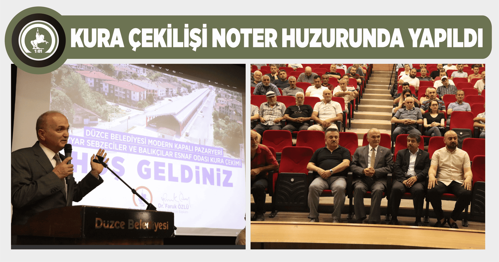 KURA ÇEKİLİŞİ NOTER HUZURUNDA YAPILDI