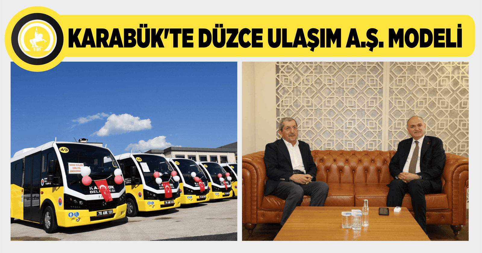 KARABÜK’TE DÜZCE ULAŞIM A.Ş. MODELİ