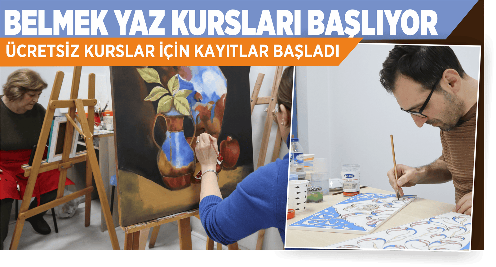 BELMEK YAZ KURSLARI BAŞLIYOR