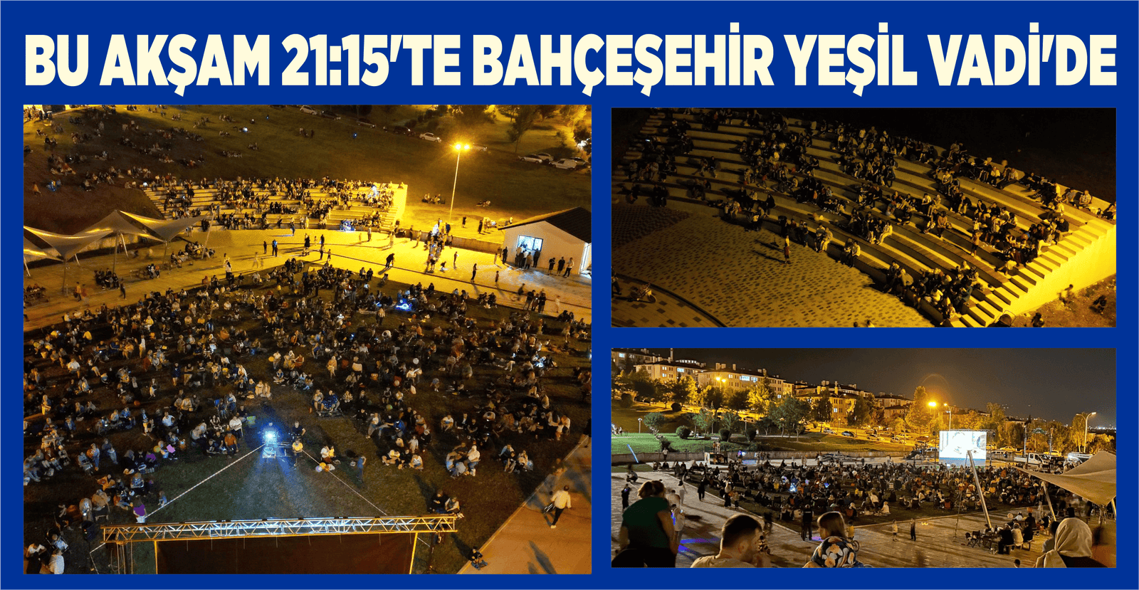 YEŞİL VADİ’DE SİNEMA GÜNLERİ DEVAM EDECEK