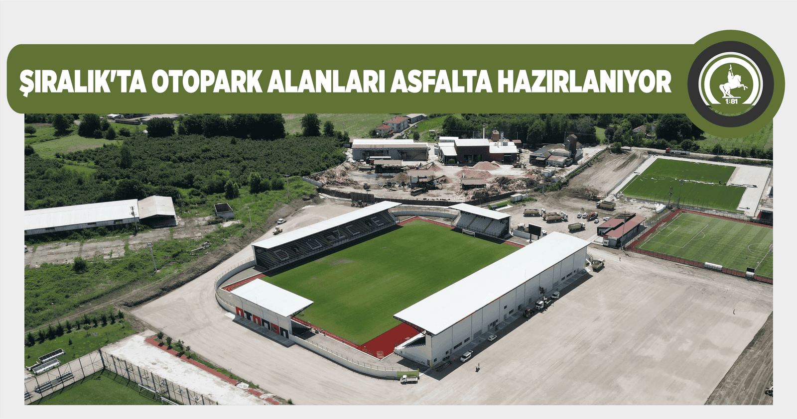 ŞIRALIK’TA OTOPARK ALANLARI ASFALTA HAZIRLANIYOR