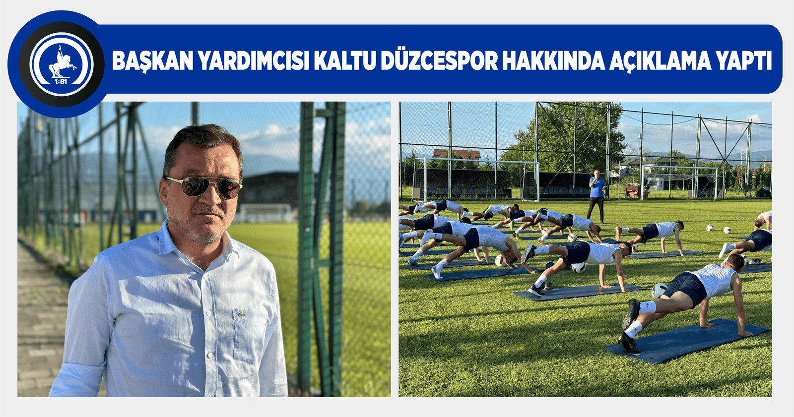 BAŞKAN YARDIMCISI KALTU DÜZCESPOR HAKKINDA AÇIKLAMA YAPTI