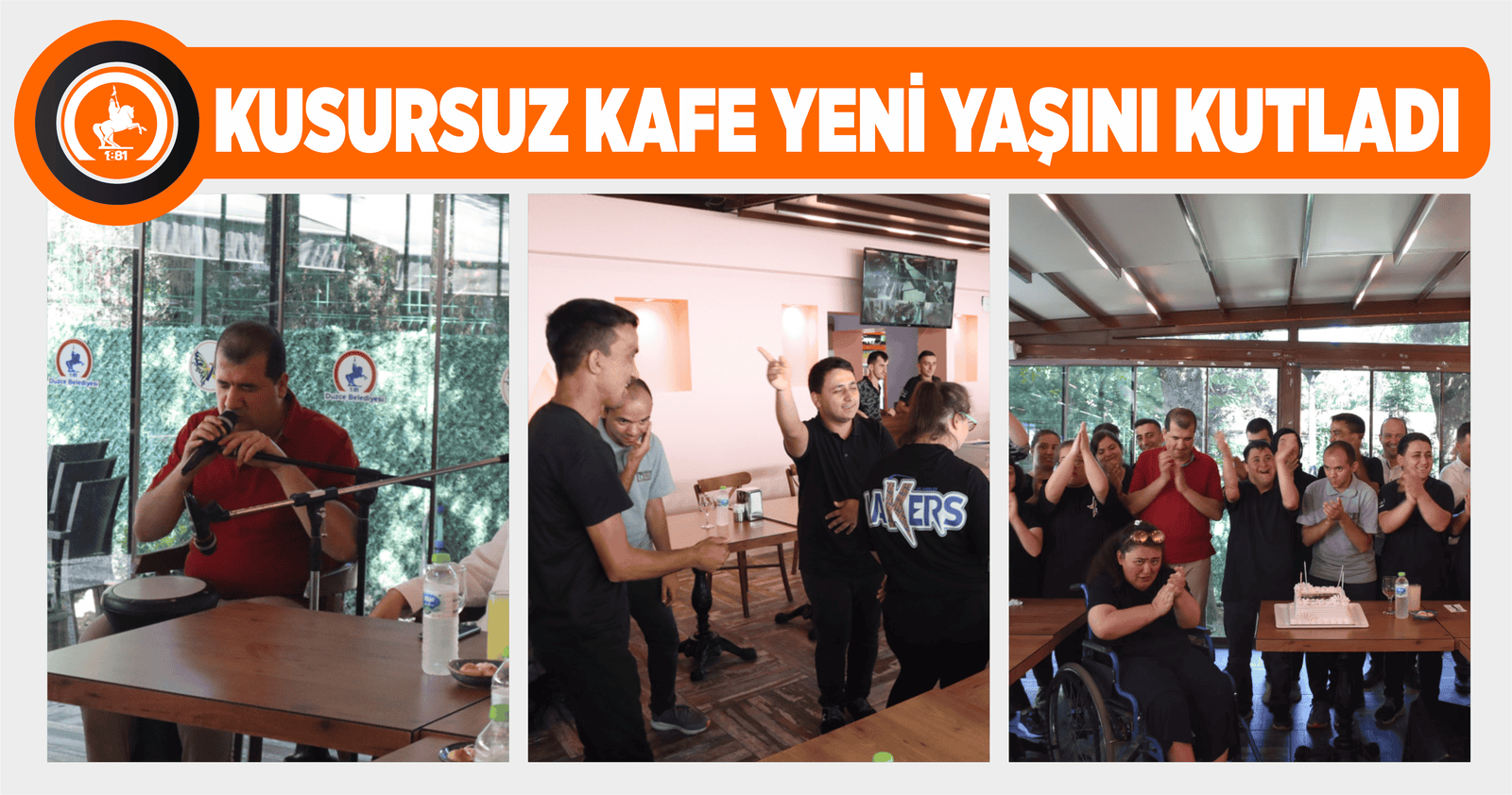 KUSURSUZ KAFE YENİ YAŞINI KUTLADI