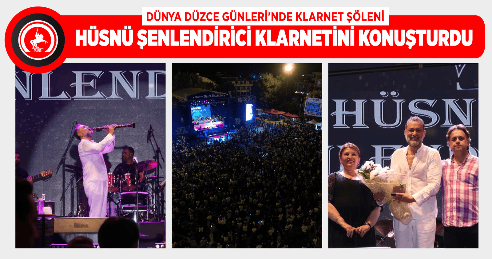 HÜSNÜ ŞENLENDİRİCİ KLARNETİNİ KONUŞTURDU