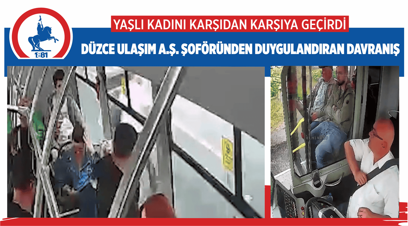 DÜZCE ULAŞIM A.Ş. ŞOFÖRÜNDEN DUYGULANDIRAN DAVRANIŞ