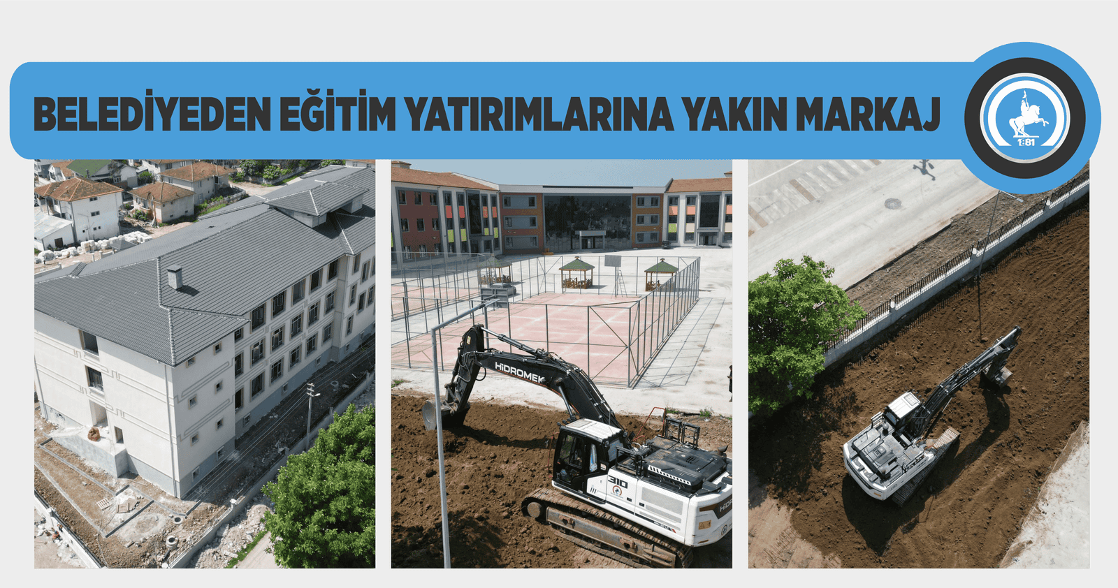 KASIM AKTAŞ ORTAKULUNDA PEYZAJ ÇALIŞMALARI BAŞLADI