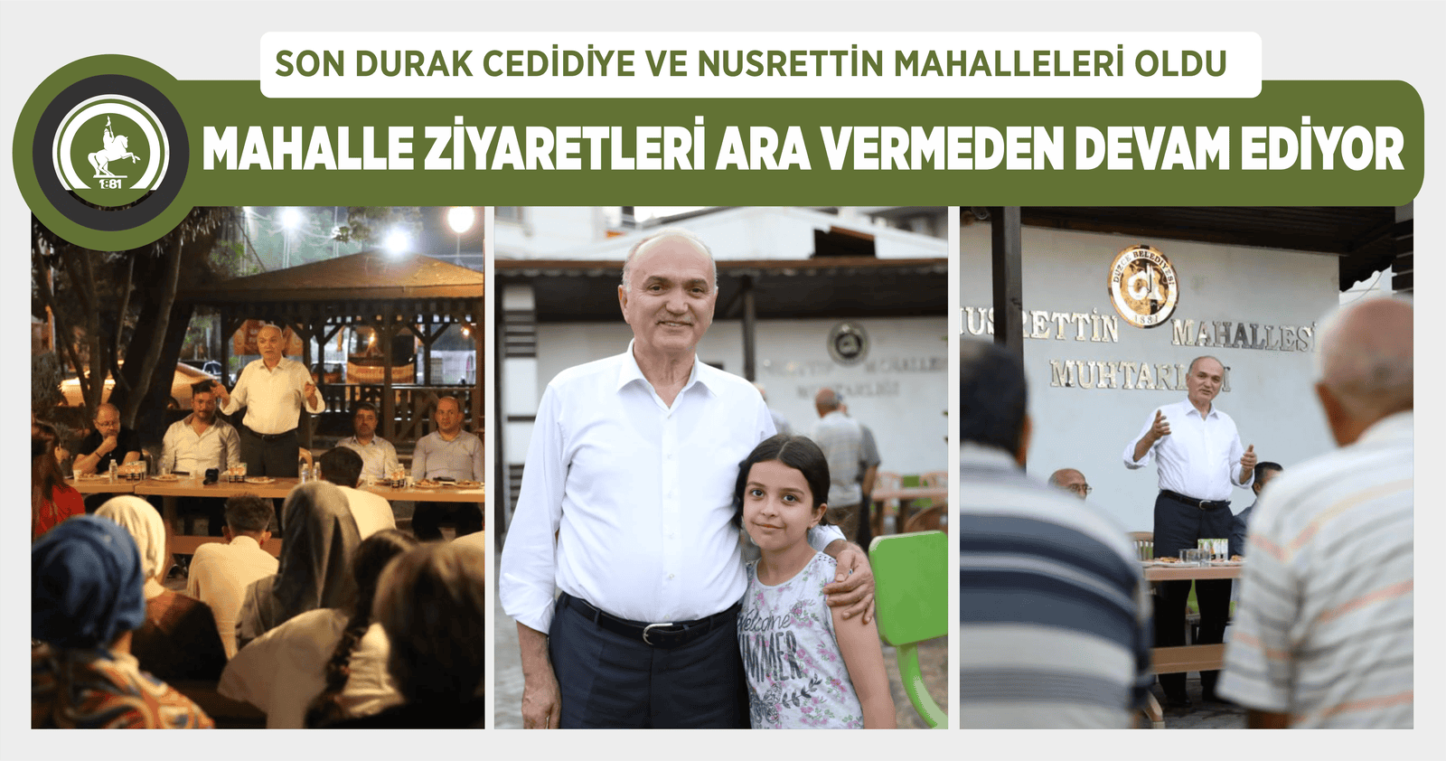 BAŞKAN ÖZLÜ DUR DURAK BİLMİYOR