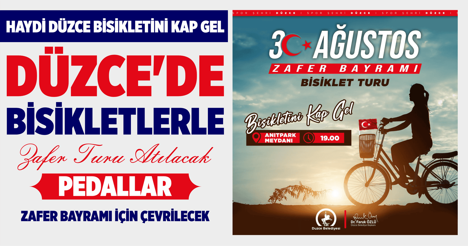 HAYDİ DÜZCE BİSİKLETİNİ KAP GEL