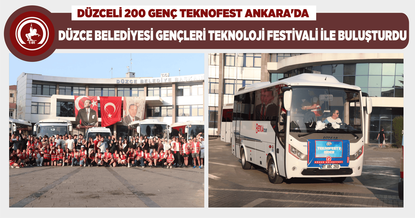 DÜZCELİ 200 GENÇ TEKNOFEST ANKARA’DA