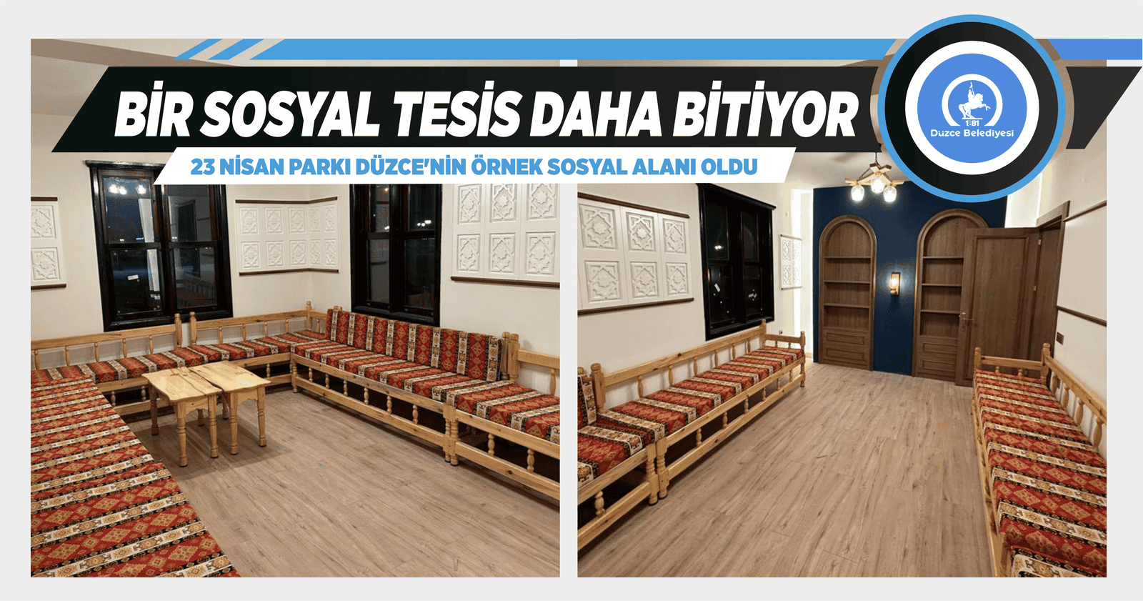 23 NİSAN PARKI DÜZCE’NİN ÖRNEK SOSYAL ALANI OLDU