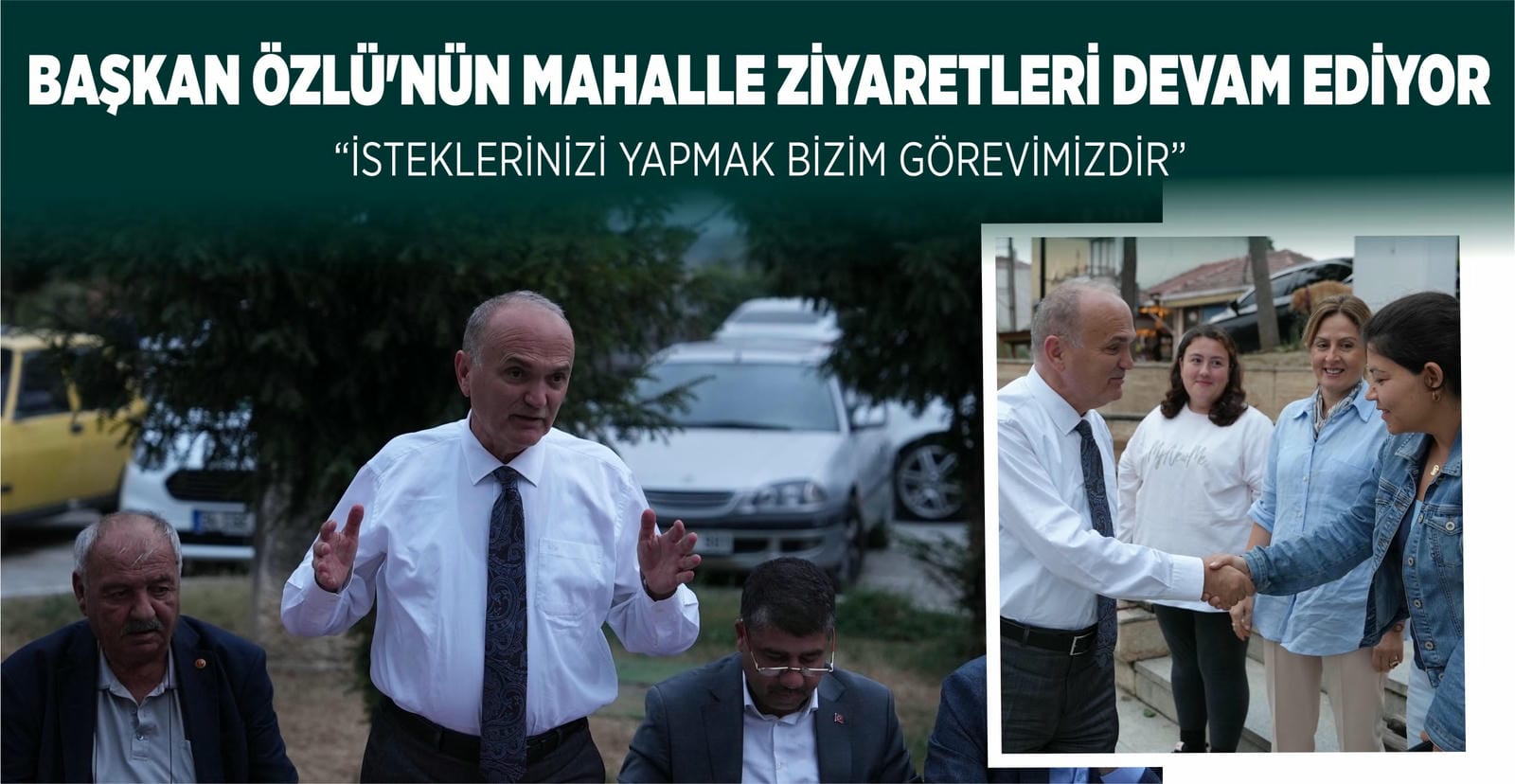 KONURALP SAKİNLERİ İLE BULUŞTU