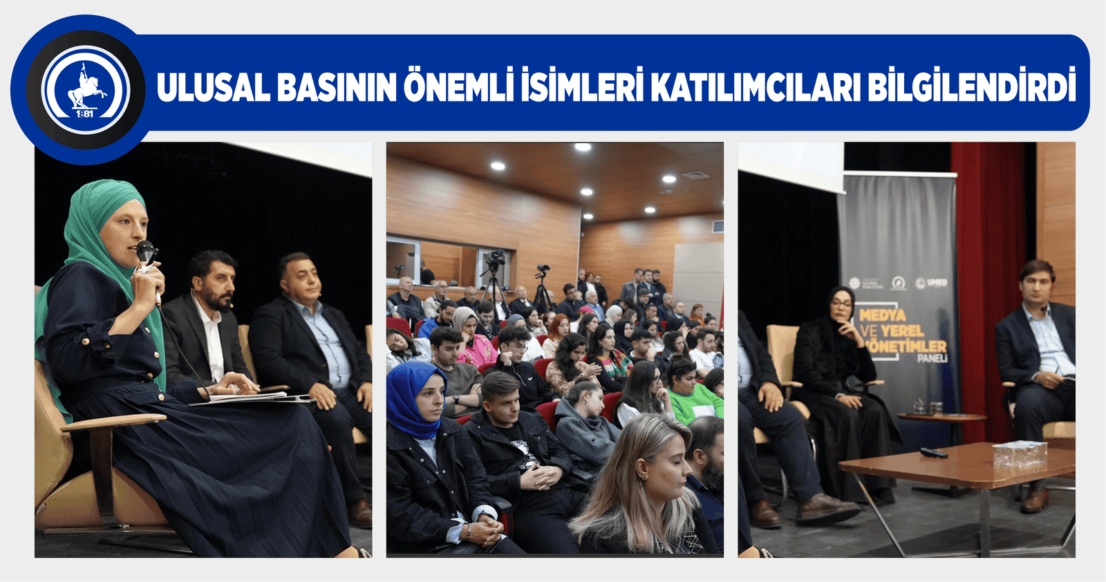 ‘MEDYA VE YEREL YÖNETİMLER’ PANELİ GERÇEKLEŞTİRİLDİ