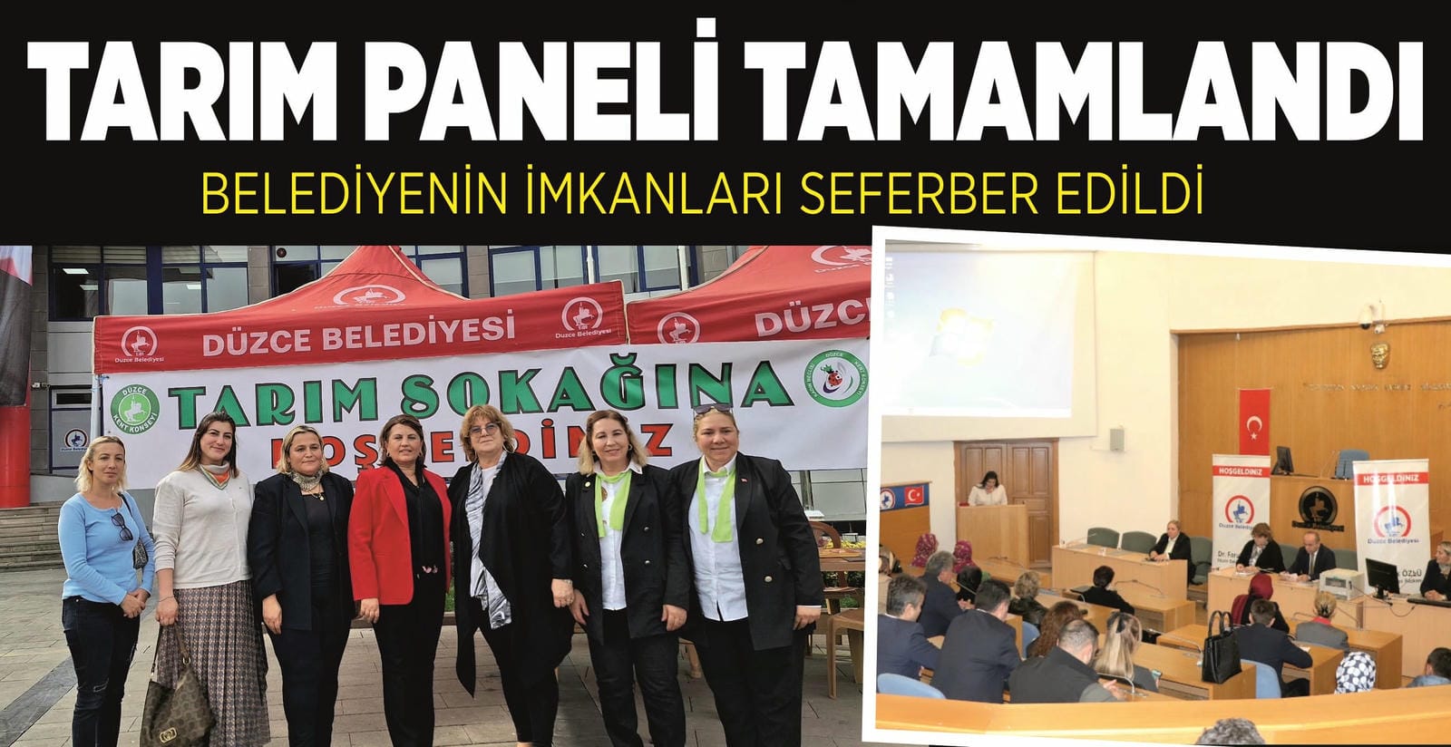 UZMAN İSİMLER DÜZCE TARIMINI KONUŞTU
