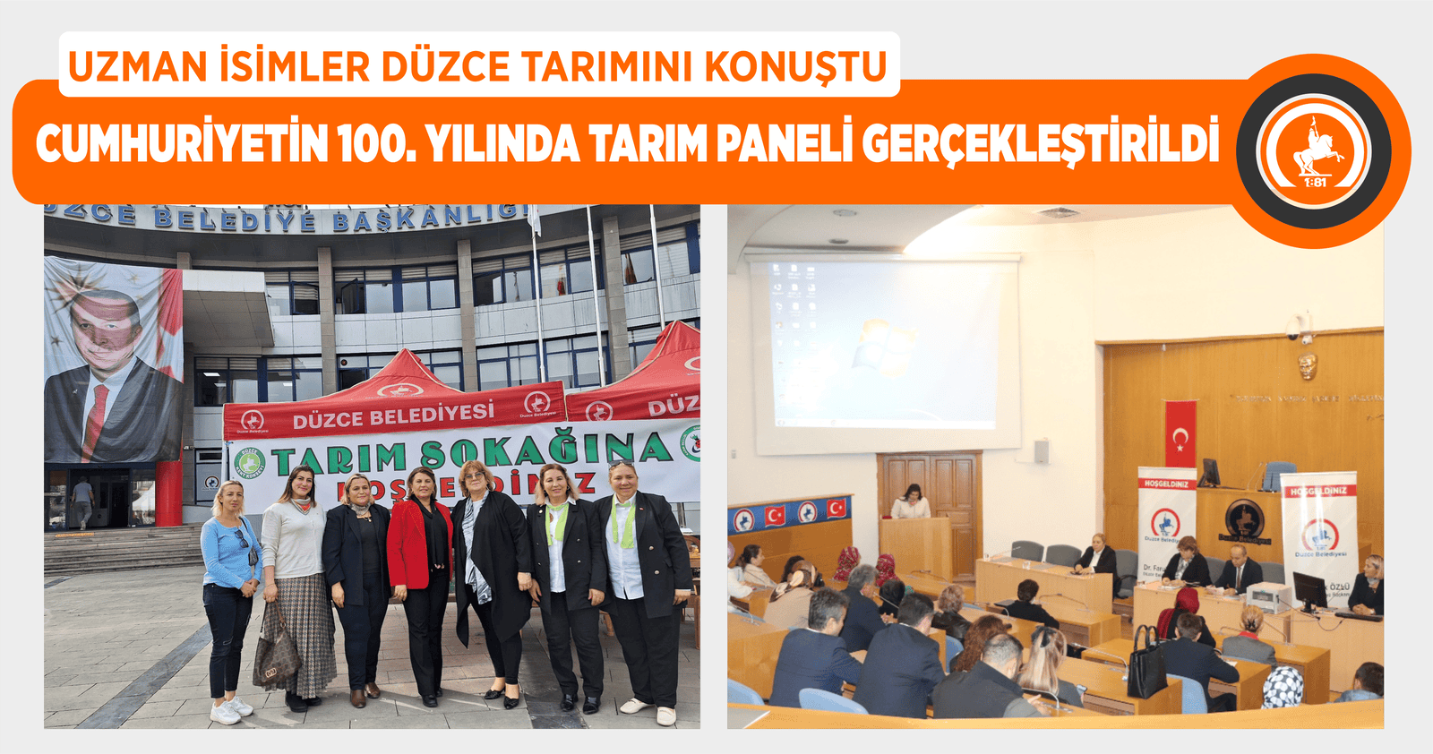 CUMHURİYETİN 100. YILINDA TARIM PANELİ GERÇEKLEŞTİRİLDİ