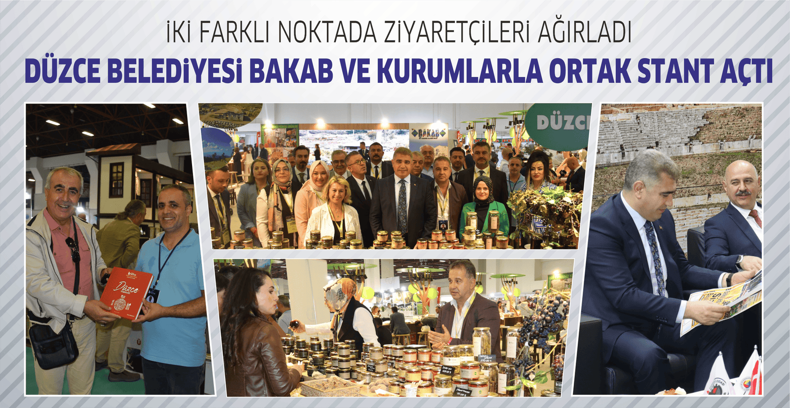 İKİ FARKLI NOKTADA ZİYARETÇİLERİ AĞIRLADI