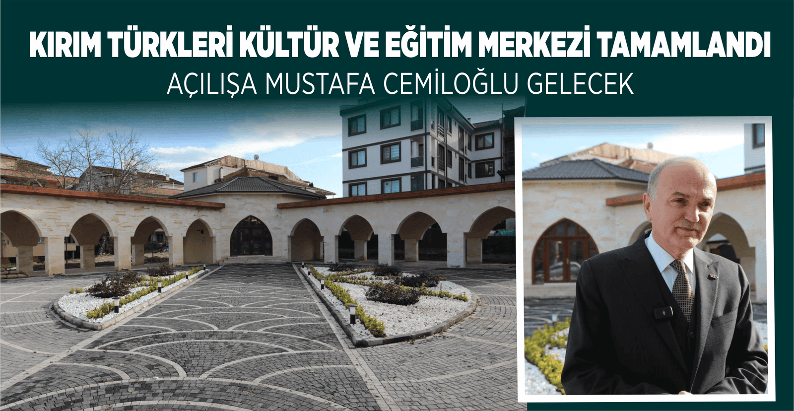 KIRIM TÜRKLERİ KÜLTÜR VE EĞİTİM MERKEZİ TAMAMLANDI