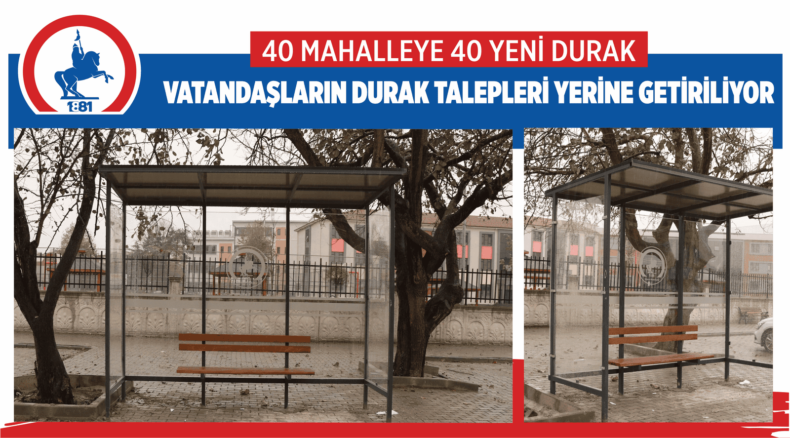 VATANDAŞLARIN DURAK TALEPLERİ YERİNE GETİRİLİYOR