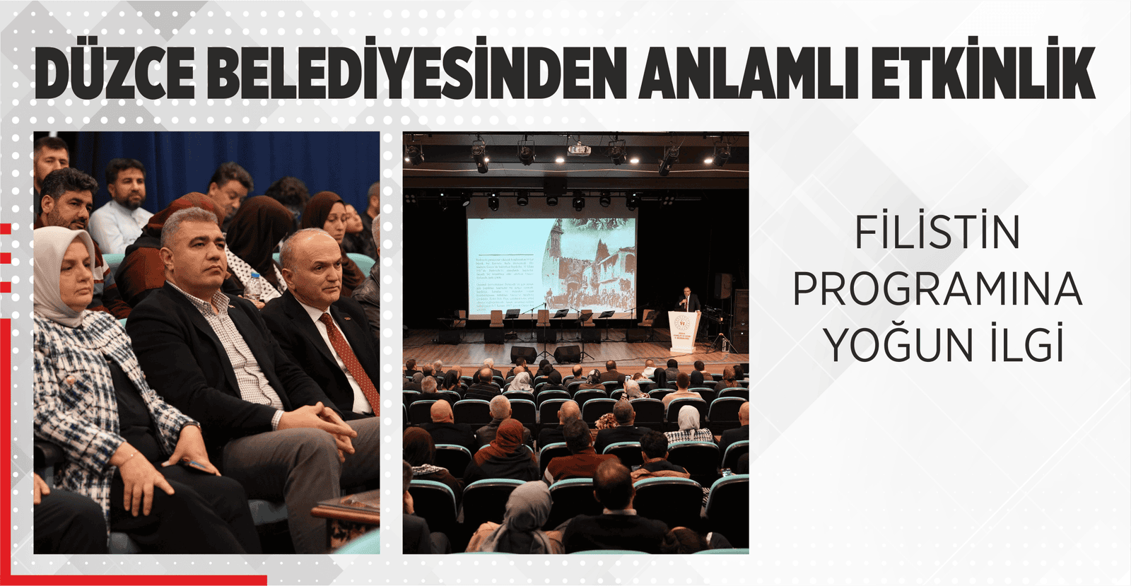 DÜZCE BELEDİYESİNDEN ANLAMLI ETKİNLİK