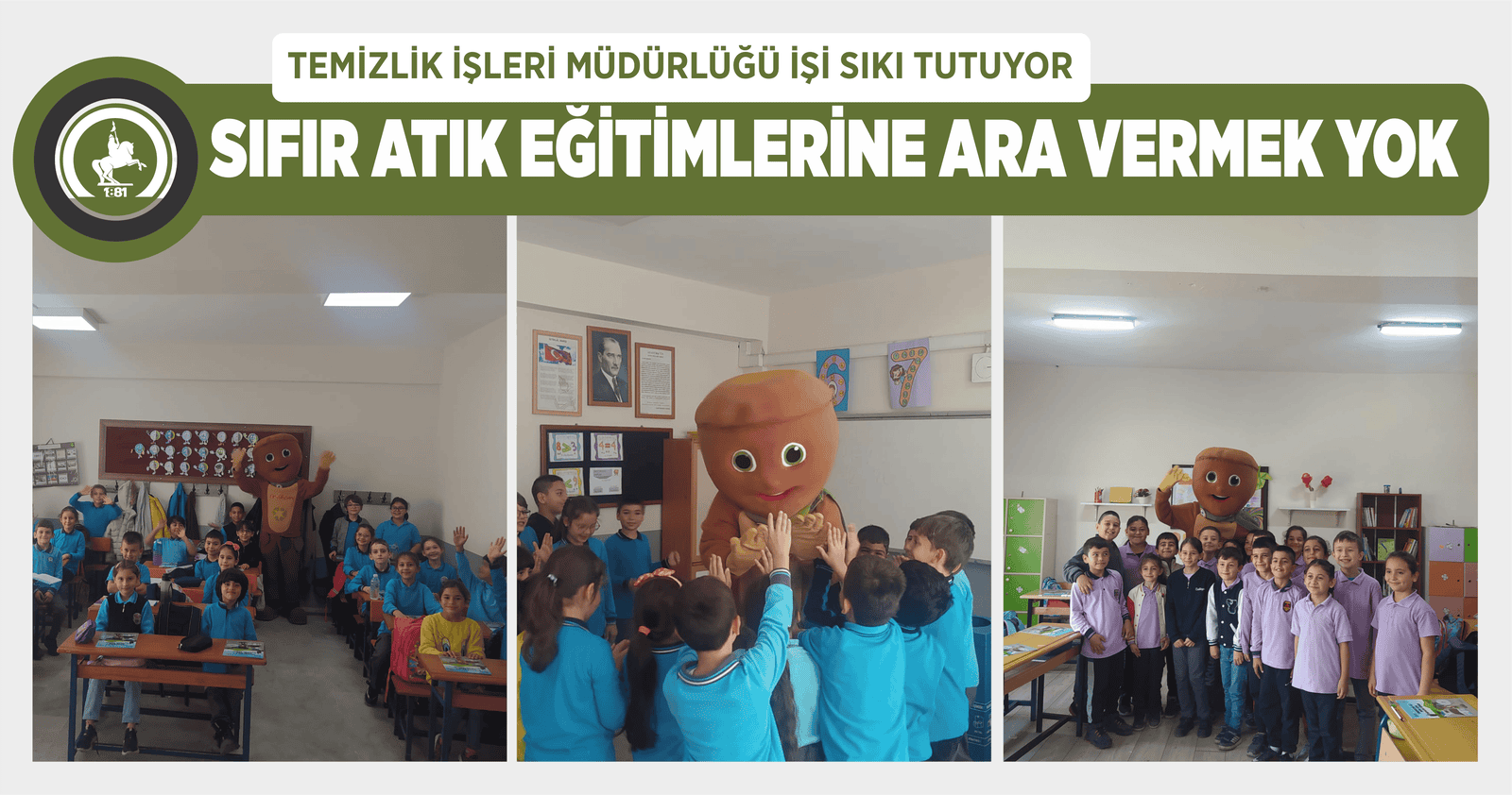SIFIR ATIK EĞİTİMLERİNE ARA VERMEK YOK