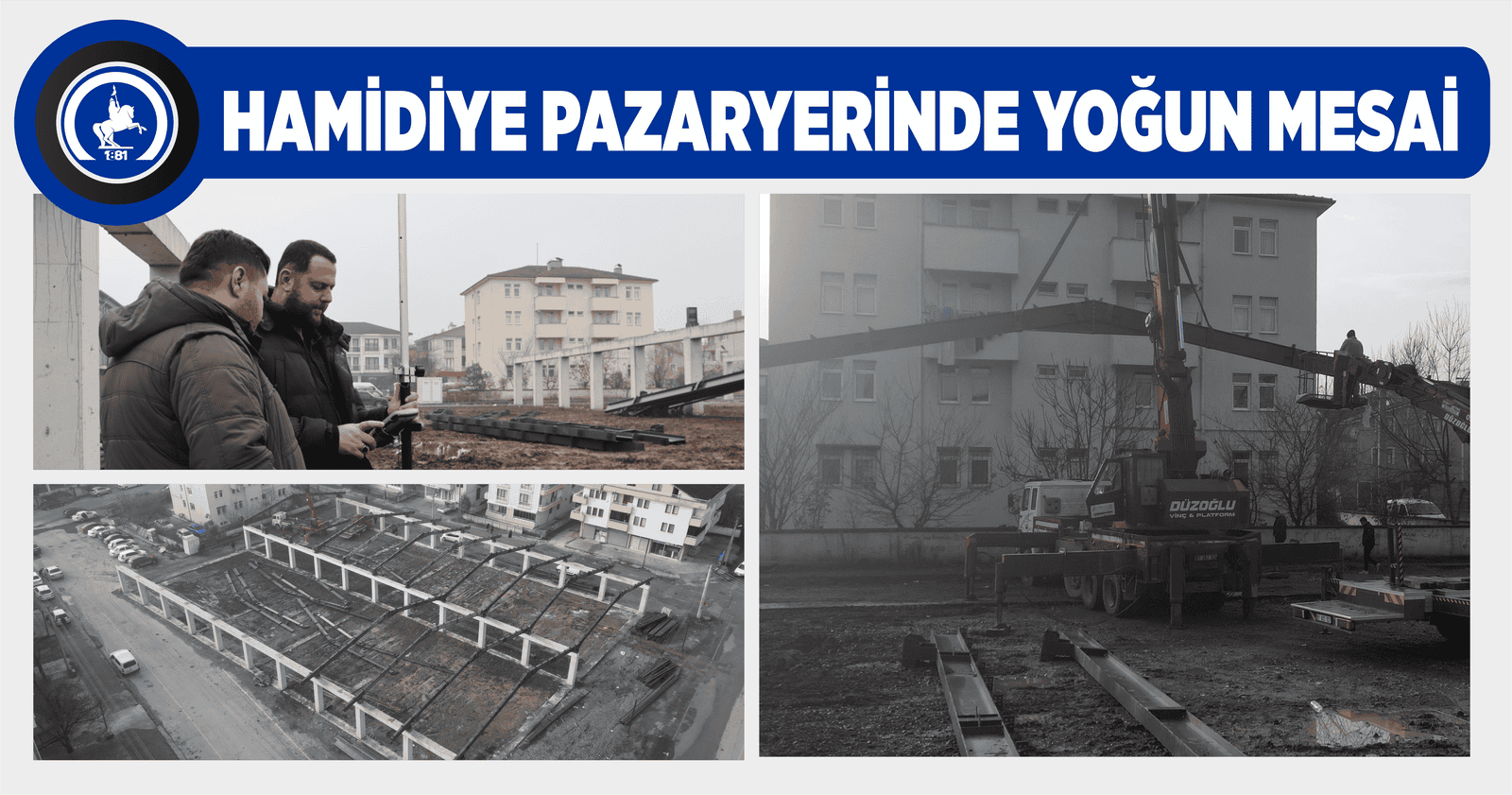 HAMİDİYE PAZARYERİNDE YOĞUN MESAİ
