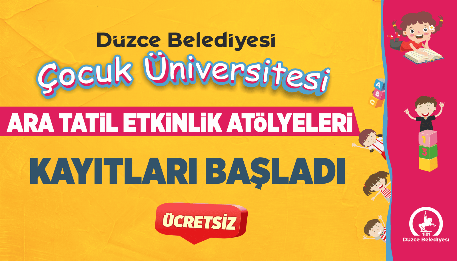 ÇOCUK ÜNİVERSİTESİNDEN SÖMESTR ETKİNLİĞİ