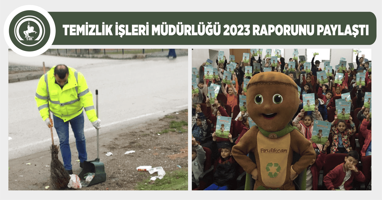 TEMİZLİK İŞLERİ MÜDÜRLÜĞÜ 2023 RAPORUNU PAYLAŞTI