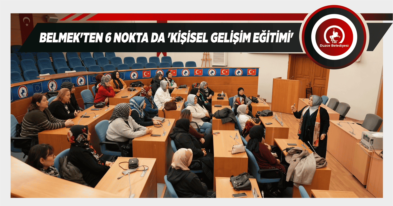 BELMEK’TEN 6 NOKTA DA ‘KİŞİSEL GELİŞİM EĞİTİMİ’