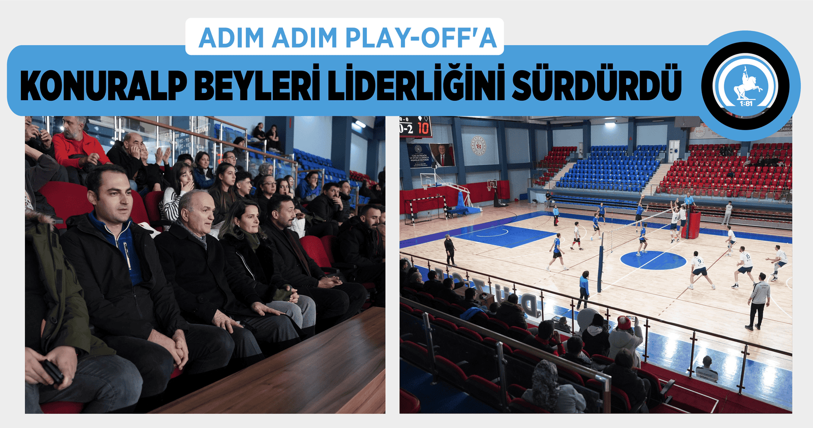 KONURALP BEYLERİ LİDERLİĞİNİ SÜRDÜRDÜ