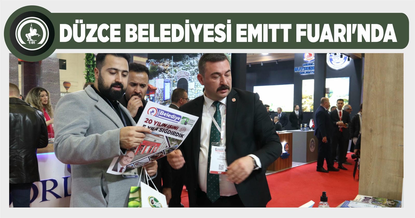 DÜZCE BELEDİYESİ EMITT FUARI’NDA