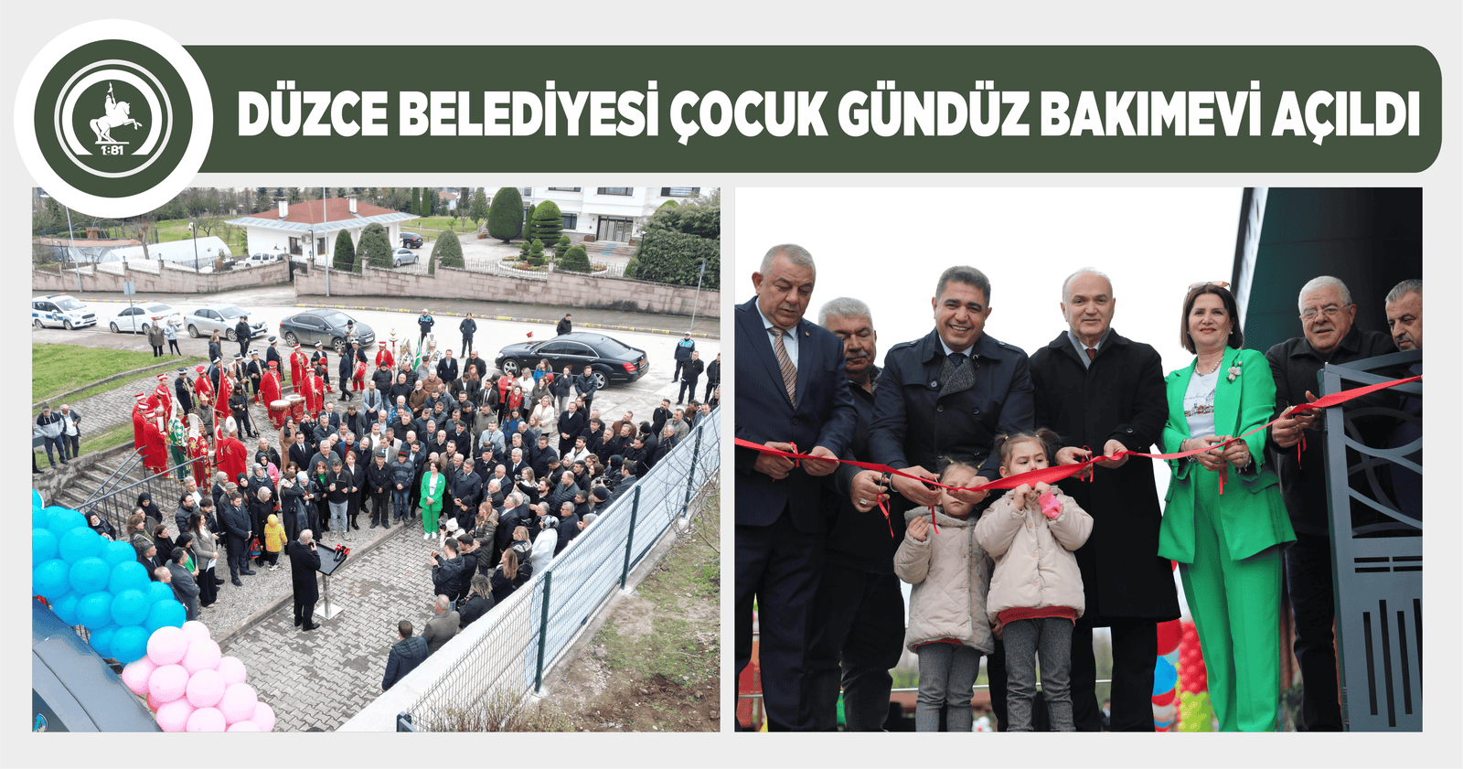 DÜZCE BELEDİYESİ ÇOCUK GÜNDÜZ BAKIMEVİ AÇILDI