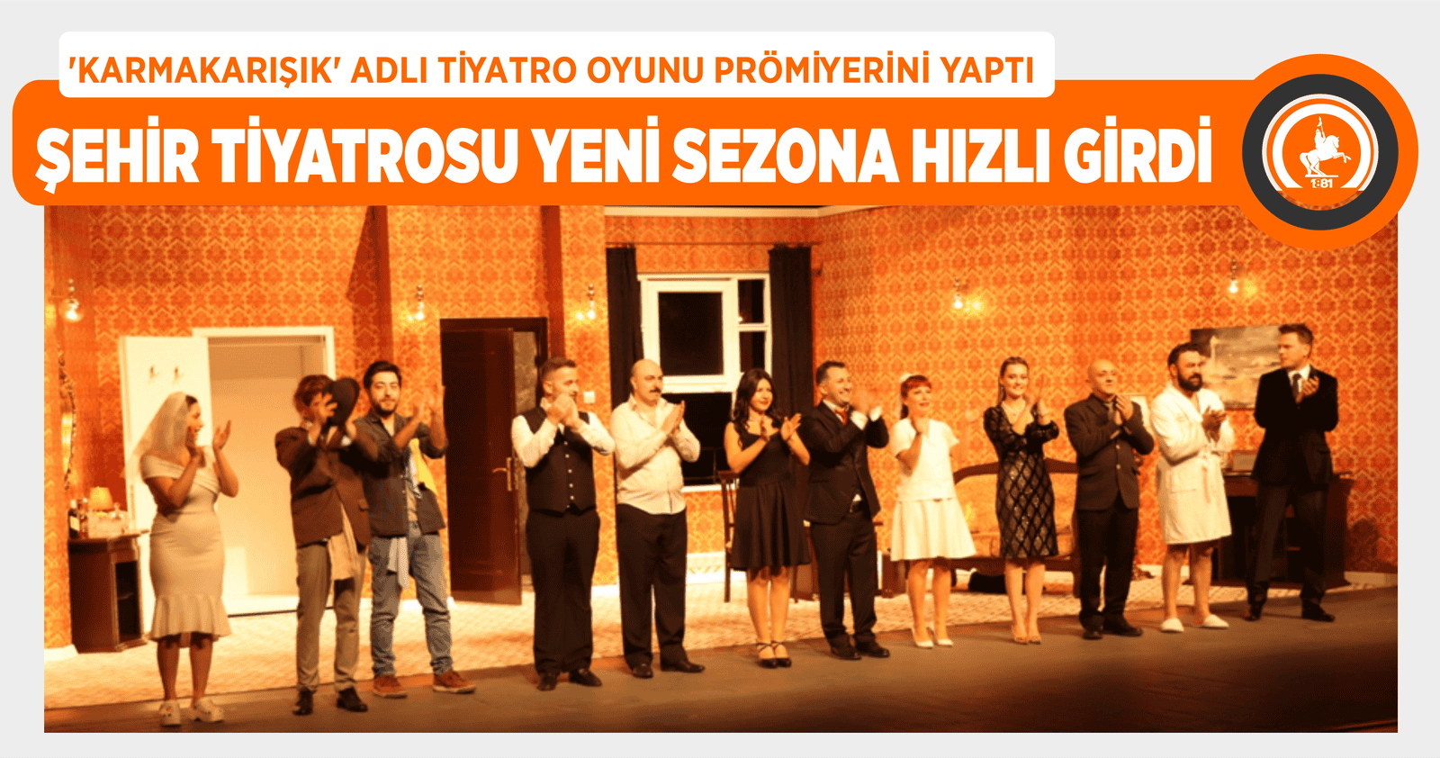 ŞEHİR TİYATROSU YENİ SEZONA HIZLI GİRDİ
