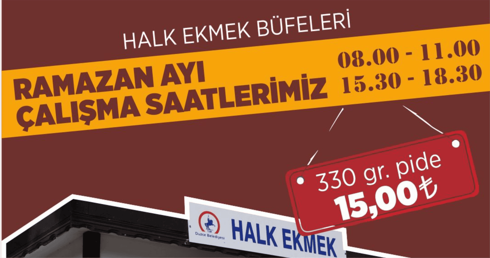 HALK EKMEKTE UCUZ PİDE SATIŞI BAŞLADI