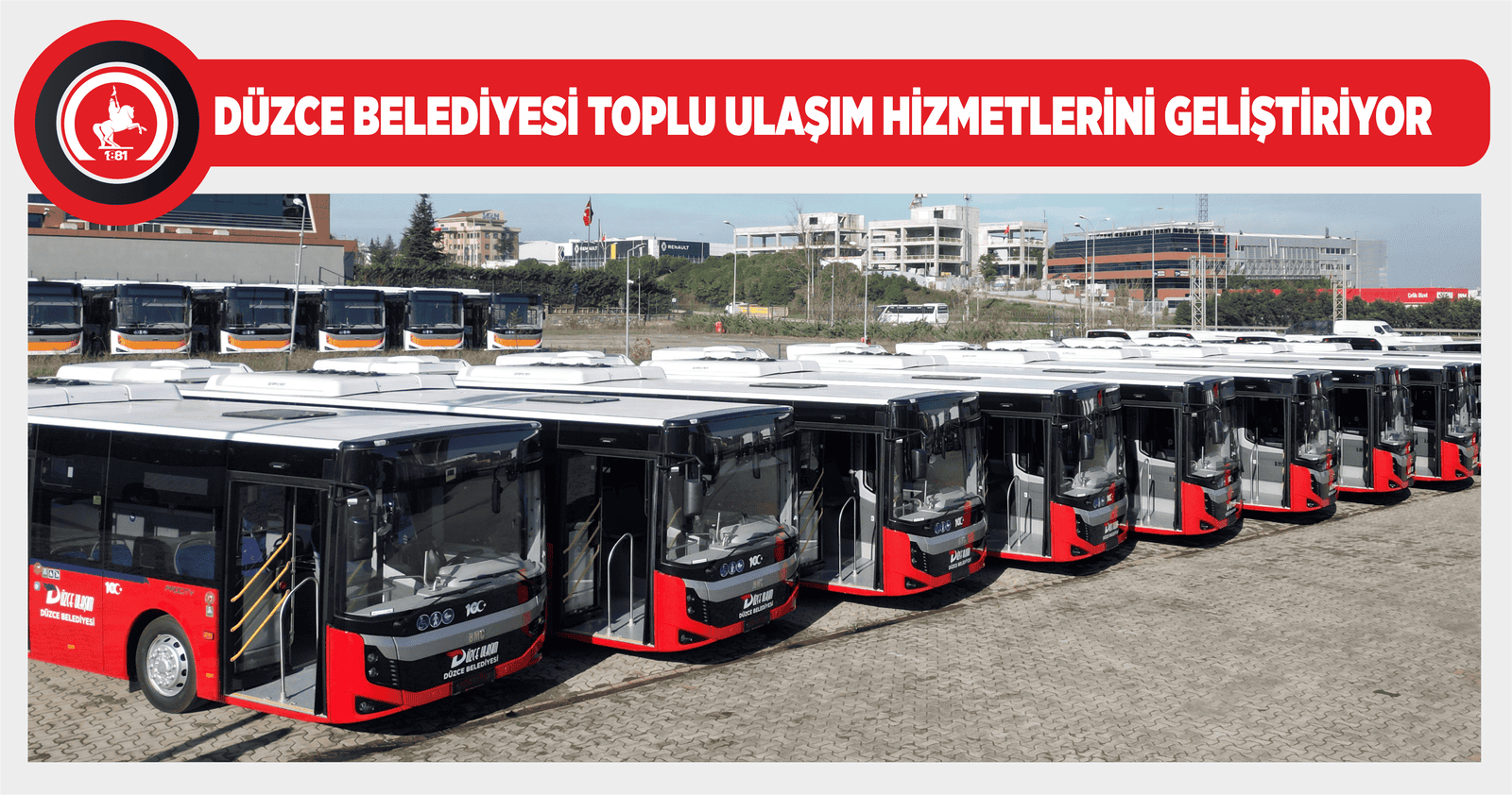 DÜZCE BELEDİYESİ TOPLU ULAŞIM HİZMETLERİNİ GELİŞTİRİYOR