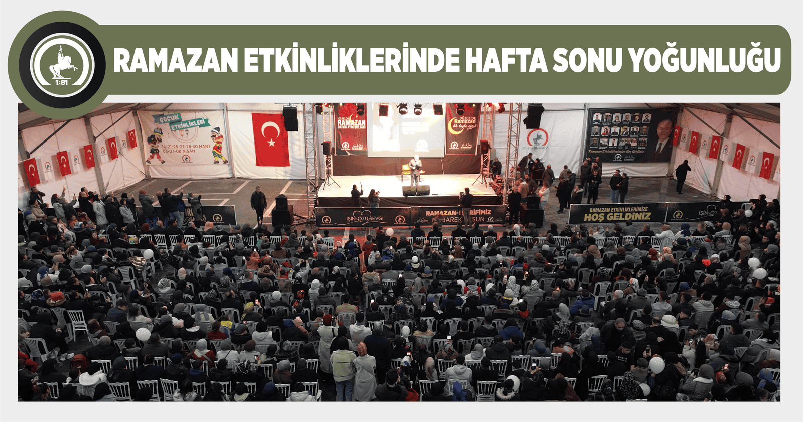 RAMAZAN ETKİNLİKLERİNDE HAFTA SONU YOĞUNLUĞU