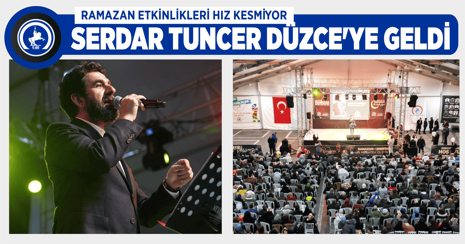 SERDAR TUNCER DÜZCE’YE GELDİ