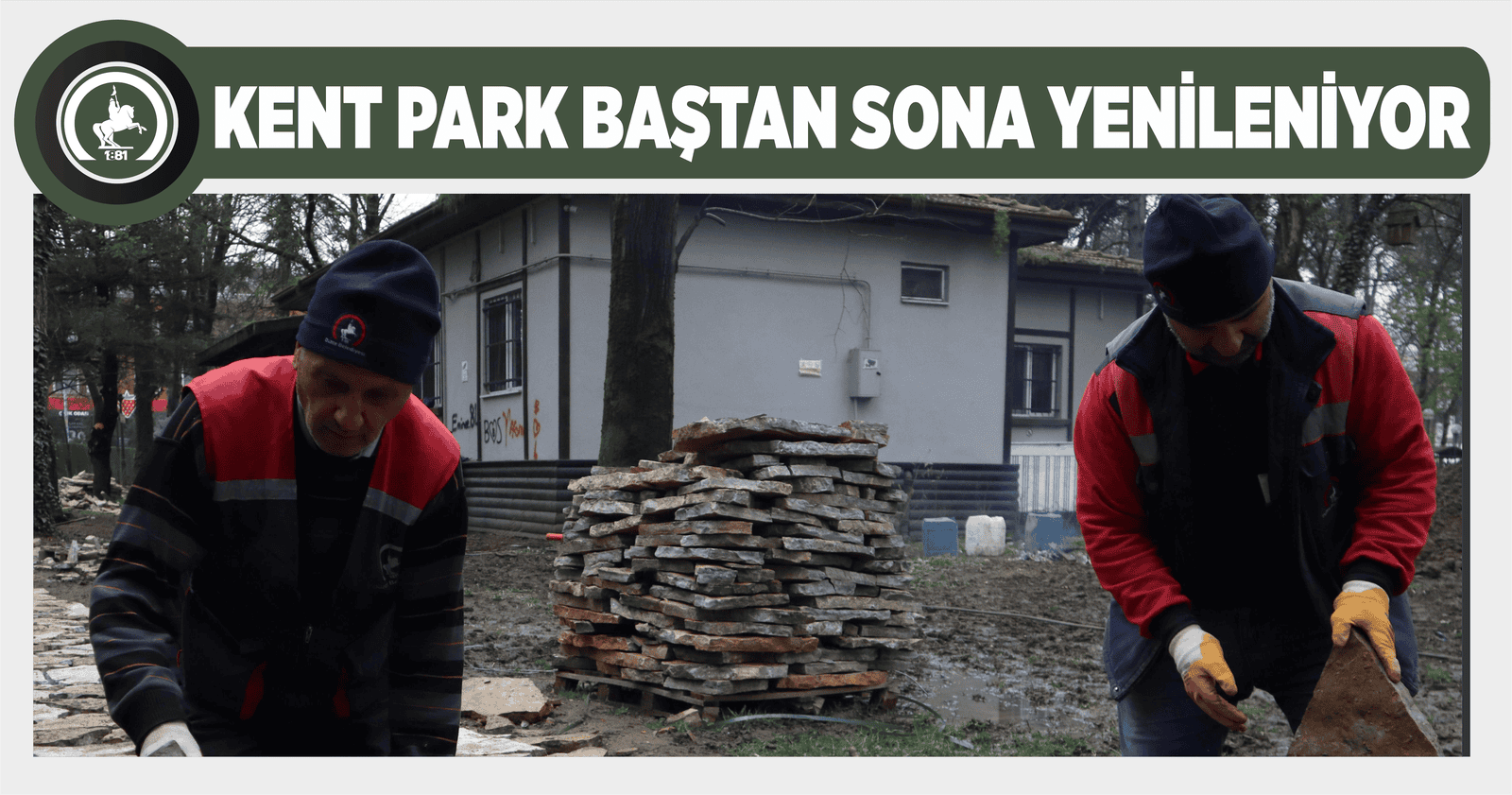 YOLLARA KAYRAK TAŞI DÖŞENİYOR