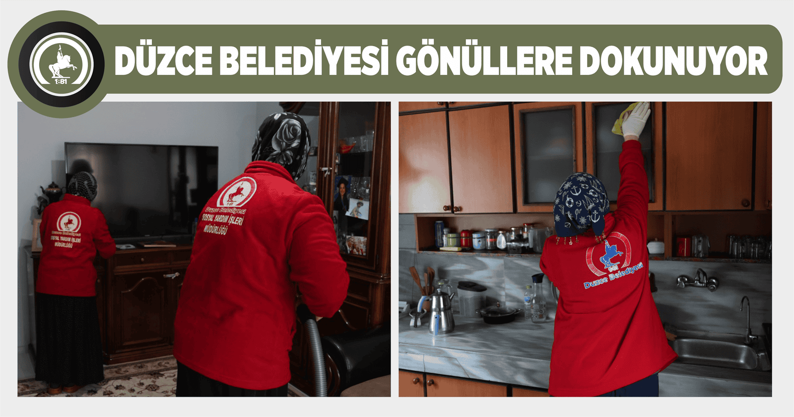 DÜZCE BELEDİYESİ GÖNÜLLERE DOKUNUYOR