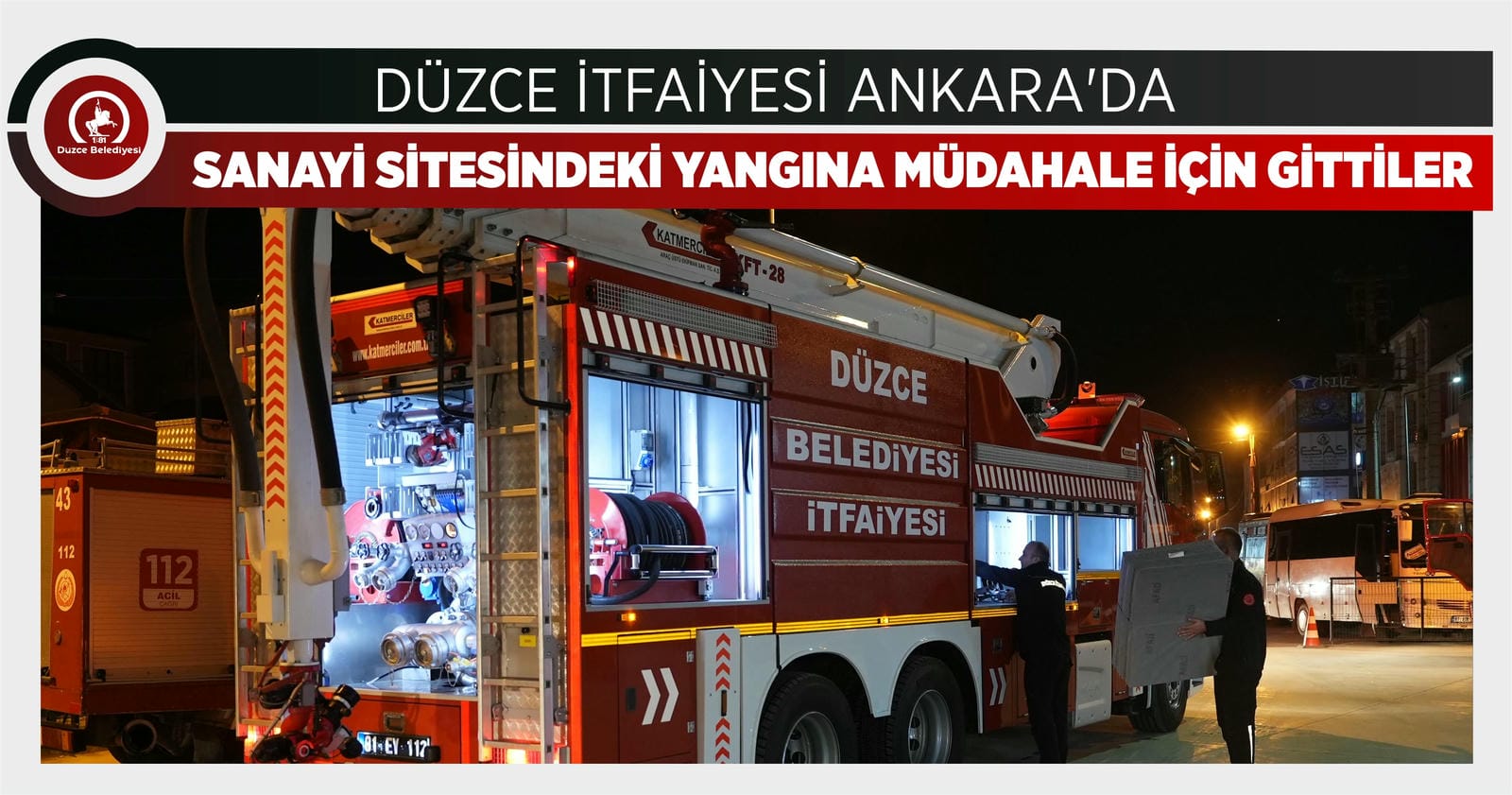 DÜZCE İTFAİYESİ ANKARA’DA