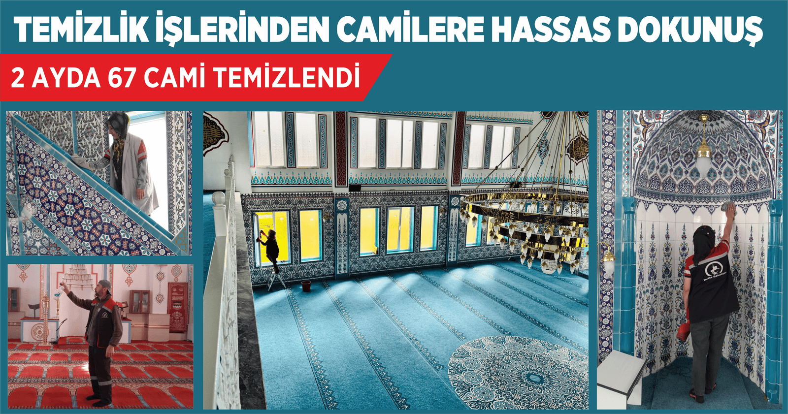 CAMİLER KÖŞE BUCAK TEMİZLENİYOR
